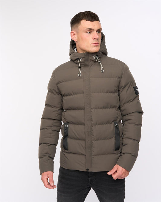Kampleys Embossed Jacket Olive
