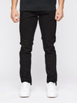 Buraca Slim Fit Denim Jeans Black
