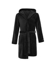 Backdraw Hooded Robe Black