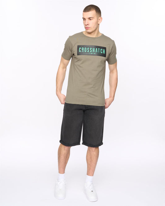 Tillforth Denim Shorts Black Wash