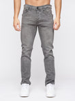 Malcolm Slim Fit Jeans Light Grey Wash