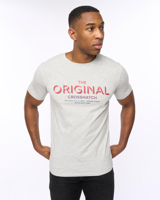 Offaxis T-Shirt Grey Marl