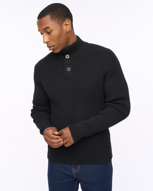 Wellburys Chunky Knit Black