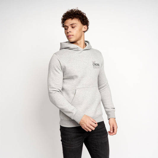 Burmax Hoodie Grey Marl