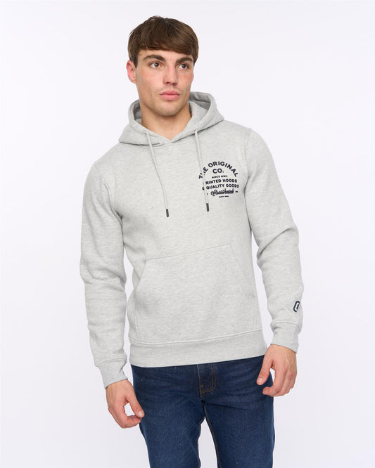 Shoptown Hoodie Grey Marl