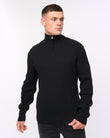 Havaline 1/4 Zip Knit Black