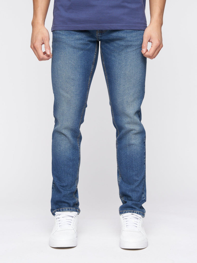 Buraca Slim Fit Denim Jeans Stone Wash