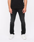 Malcolm Slim Fit Jeans Black Wash
