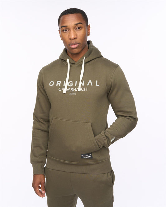 Jamals Hoodie Dark Olive