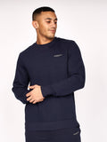 Traymax Crew Sweat 2pk Navy/Mustard