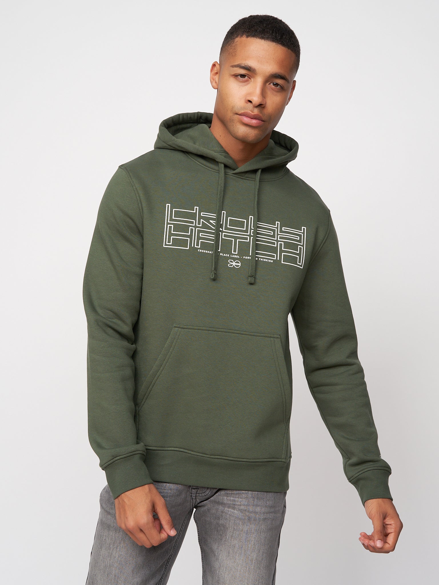 Mens Scouts Hoodie Deep Olive – Crosshatch