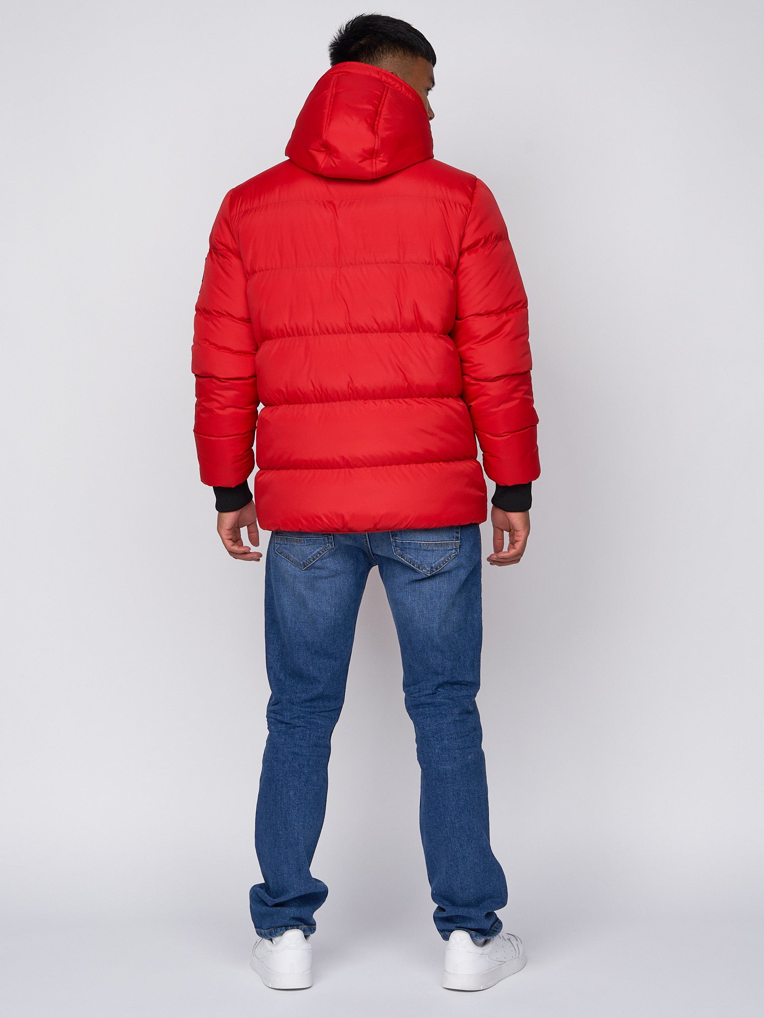 Bowmer Embossed Jacket Red