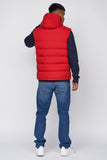 Kampnew Embossed Gilet Red