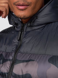 Stanfield Hooded Gilet Dark Camo