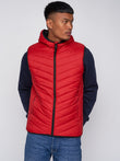 Rawsolid Hooded Gilet Red