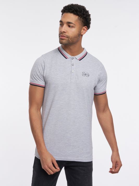 Marples Polo Grey Marl