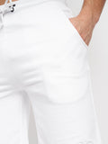 Aydon Jog Shorts White