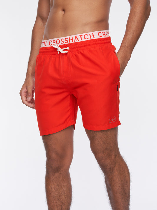 Bandout Swim Shorts Red