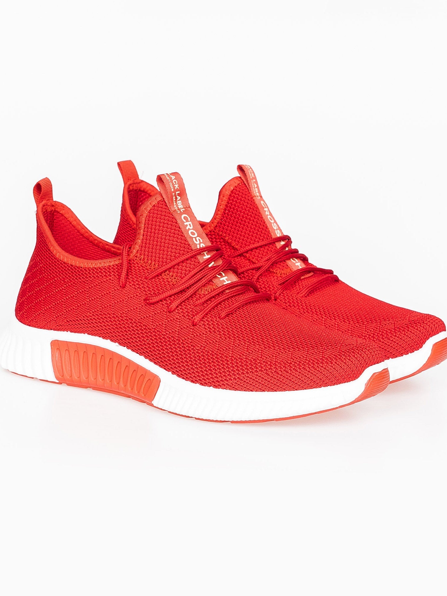 Mens Rideout Trainers Red – Crosshatch