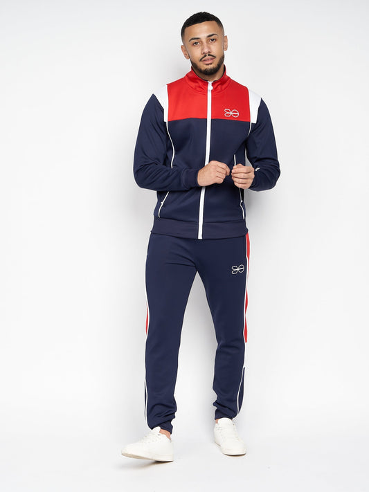 Chinooks Tracksuit Navy/Red