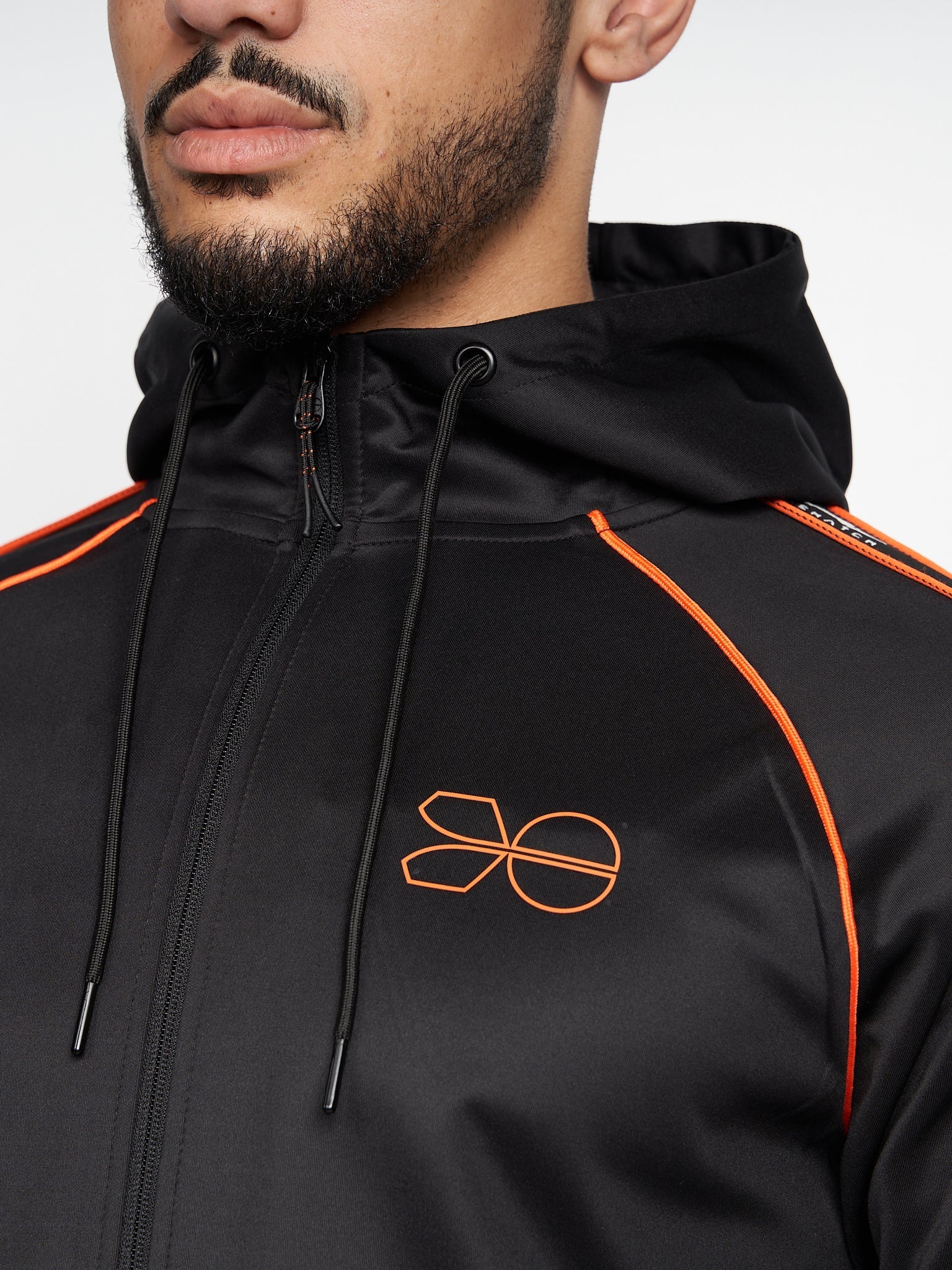 Kraftworks Tracksuit Black/Orange