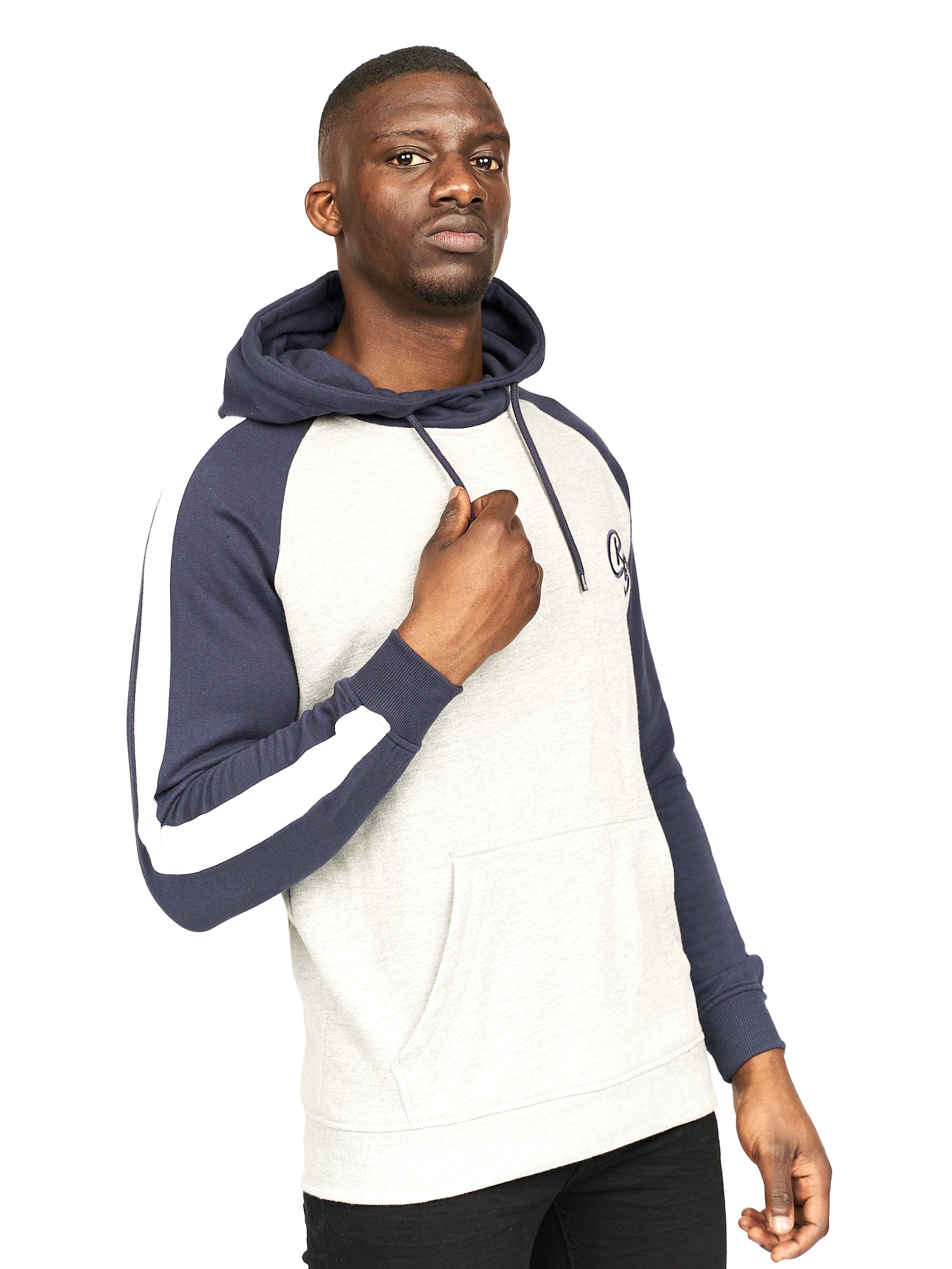 Phelps Hoodie Light Grey Marl