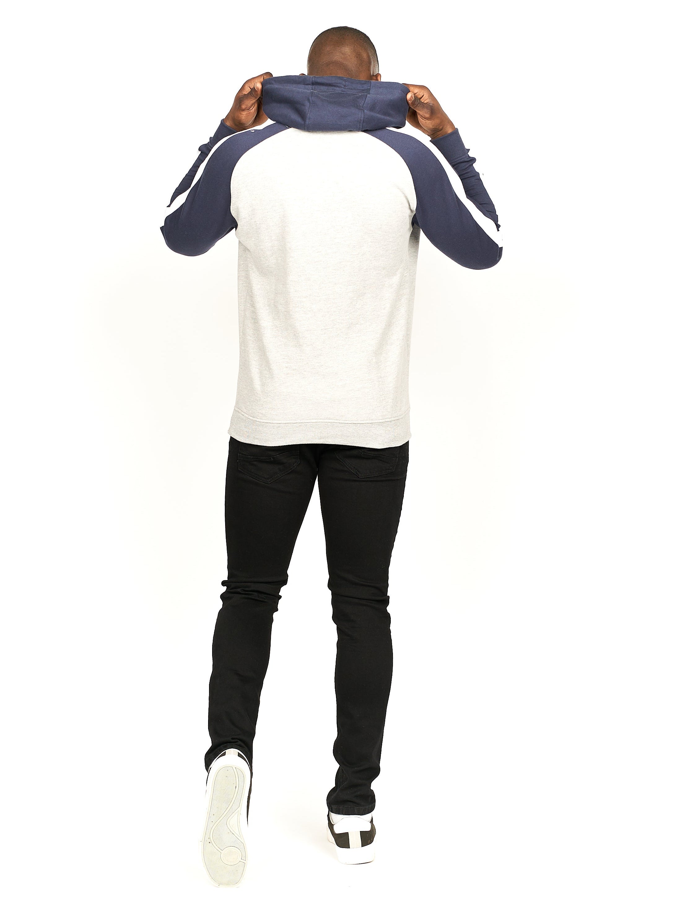Phelps Hoodie Light Grey Marl