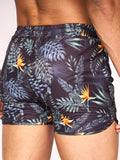 Rainforest Swim Shorts Black Floral