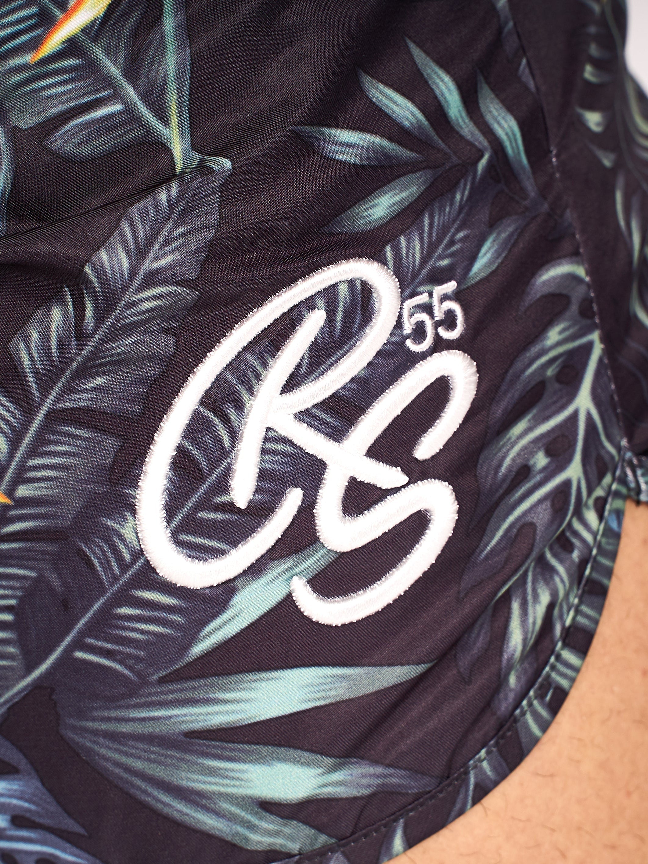 Rainforest Swim Shorts Black Floral