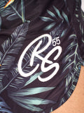 Rainforest Swim Shorts Black Floral